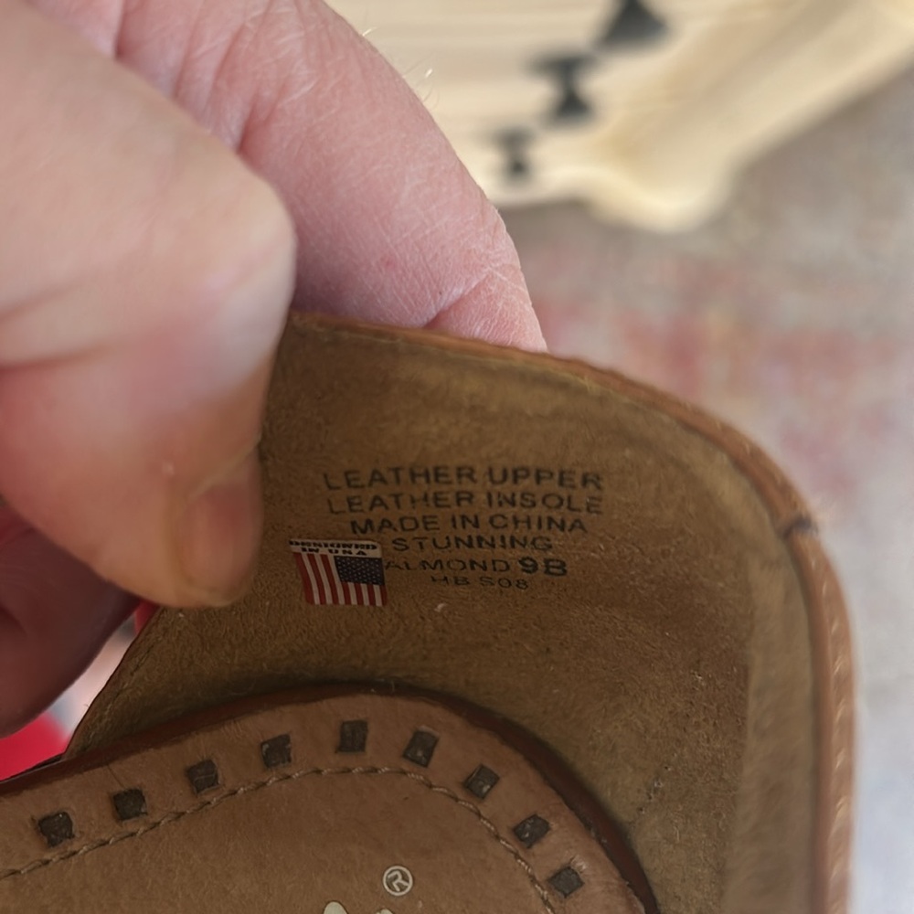 EARTH SZ9 LEATHER Brown Women's Shoes - Picture 8 of 8
